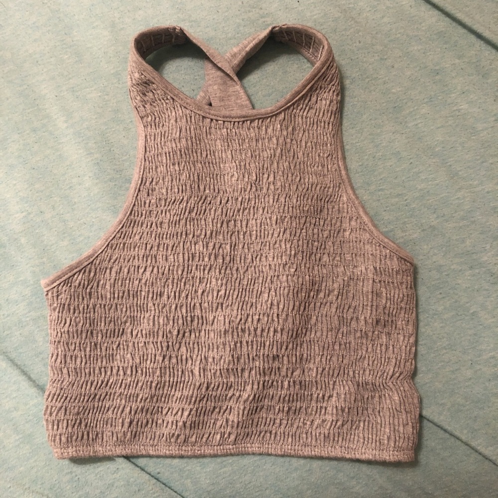 urban outfitters halter crop top